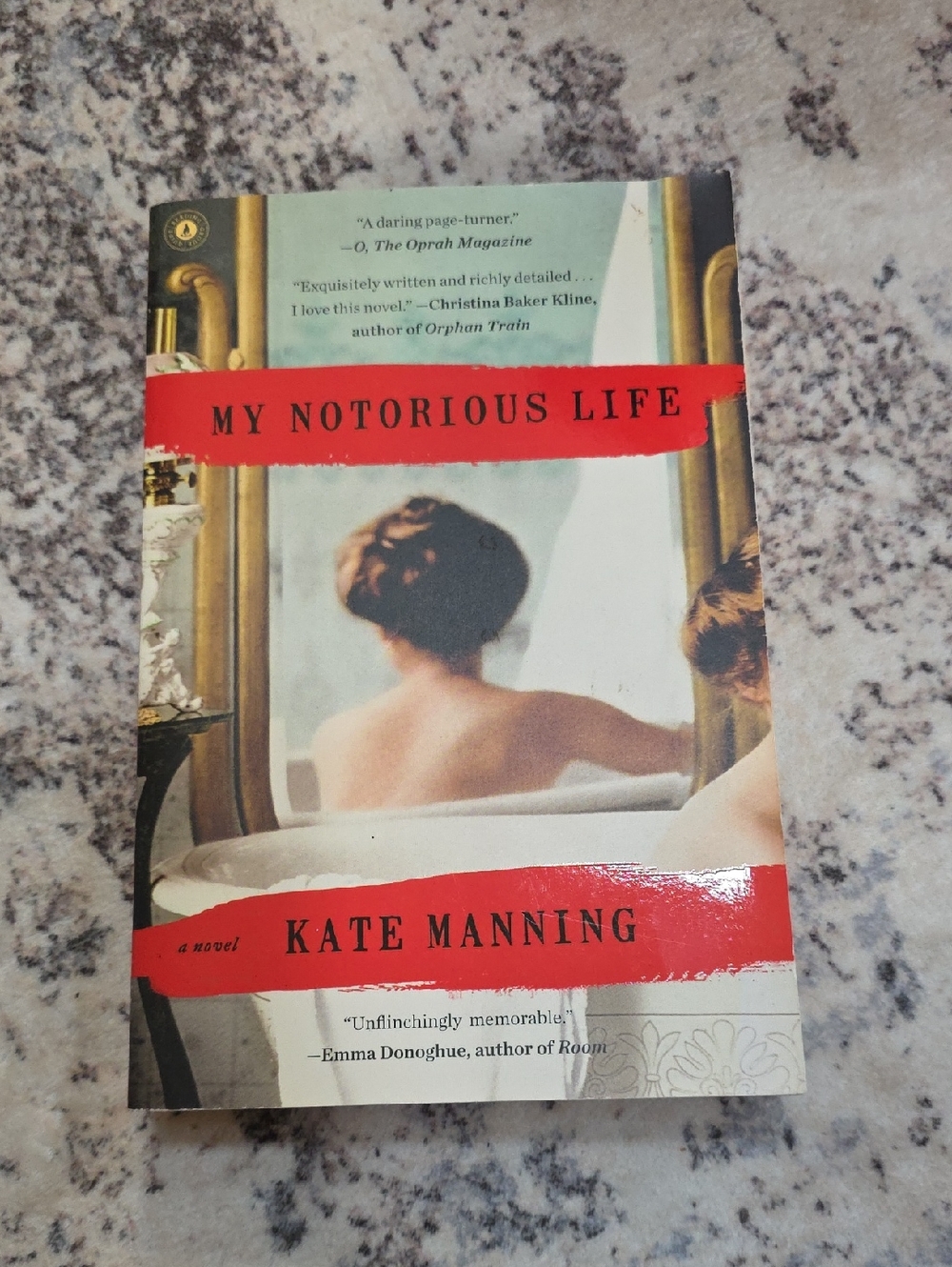 "My Notorious Life" Novel by Kate Manning - Paperback